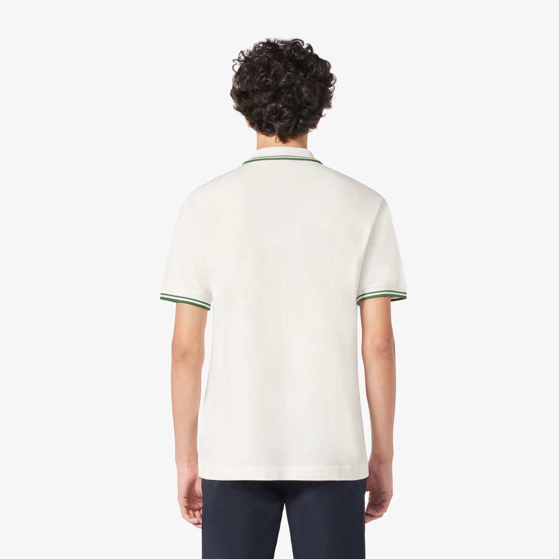 قميص بولو L.12.12 أصلي من القطن المطرز قميص بولو L.12.12 أصلي من القطن المطرز