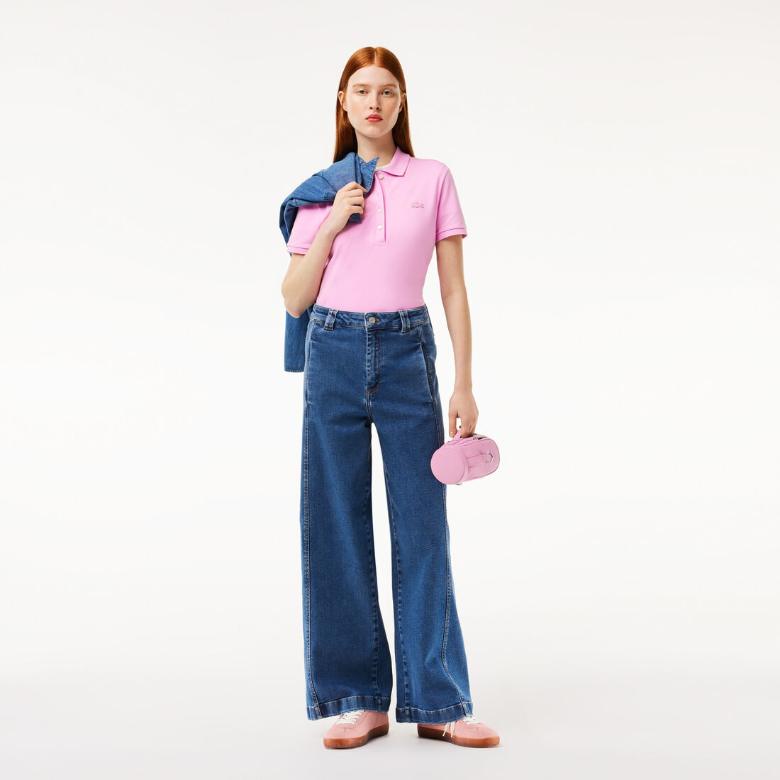 L.12.D Slim Fit Stretch Petit Pique Polo Shirt L.12.D Slim Fit Stretch Petit Pique Polo Shirt