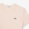 lacoste slim fit ribbed cotton t shirt