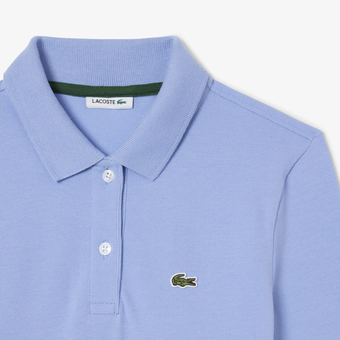 Long Sleeved Stretch Pique Polo Dress Long Sleeved Stretch Pique Polo Dress