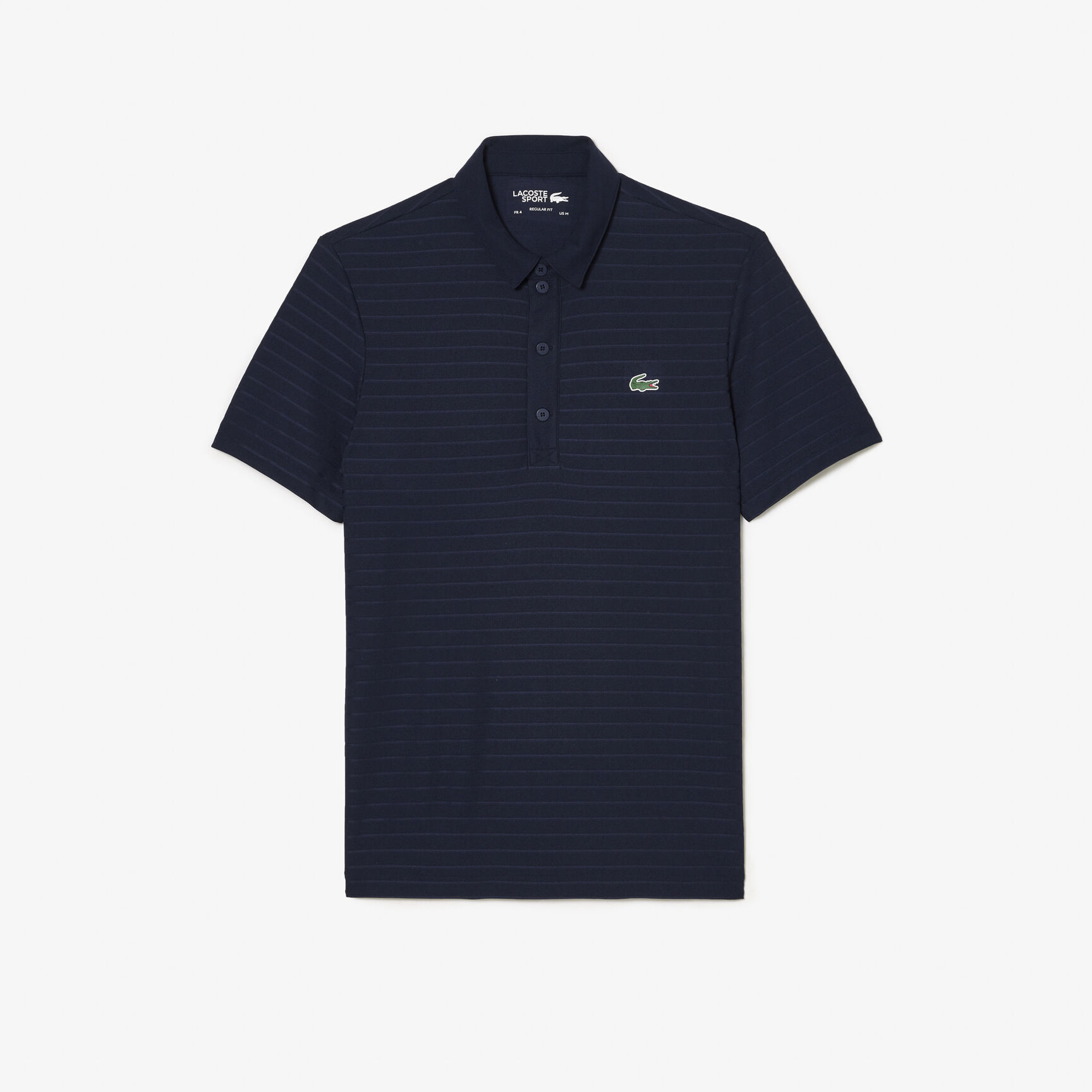 Men's Lacoste SPORT Textured Breathable Golf Polo Shirt Men's Lacoste SPORT Textured Breathable Golf Polo Shirt