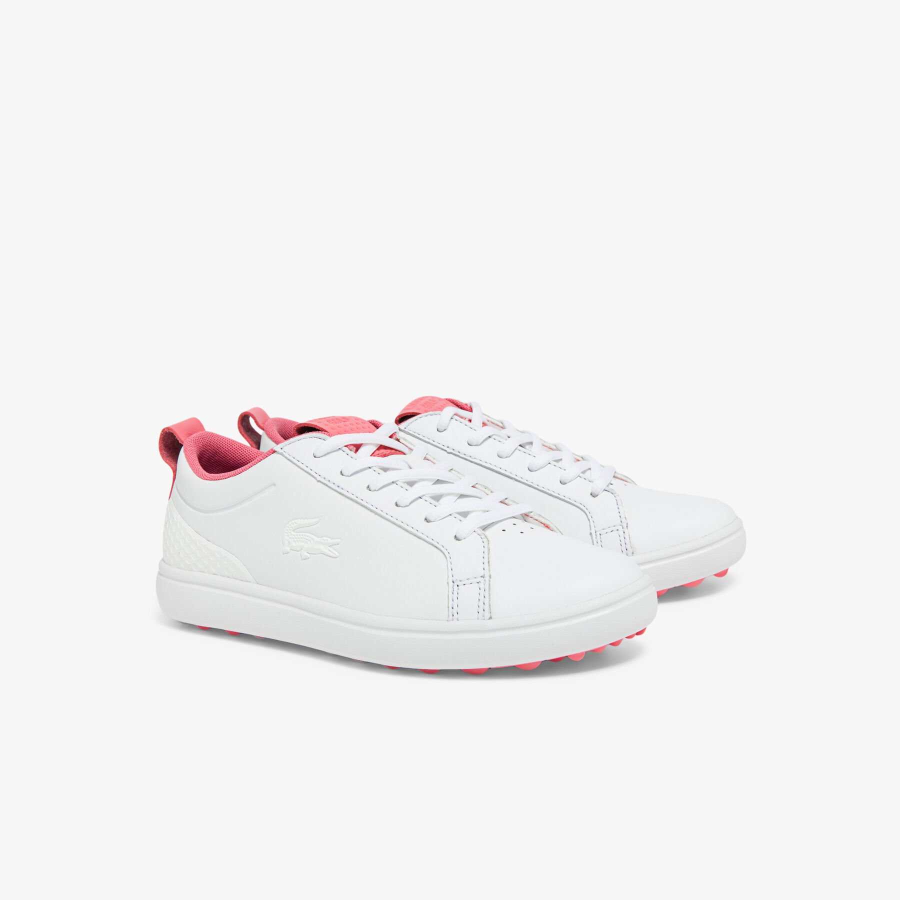 lacoste women s g elite leather and synthetic golf shoes