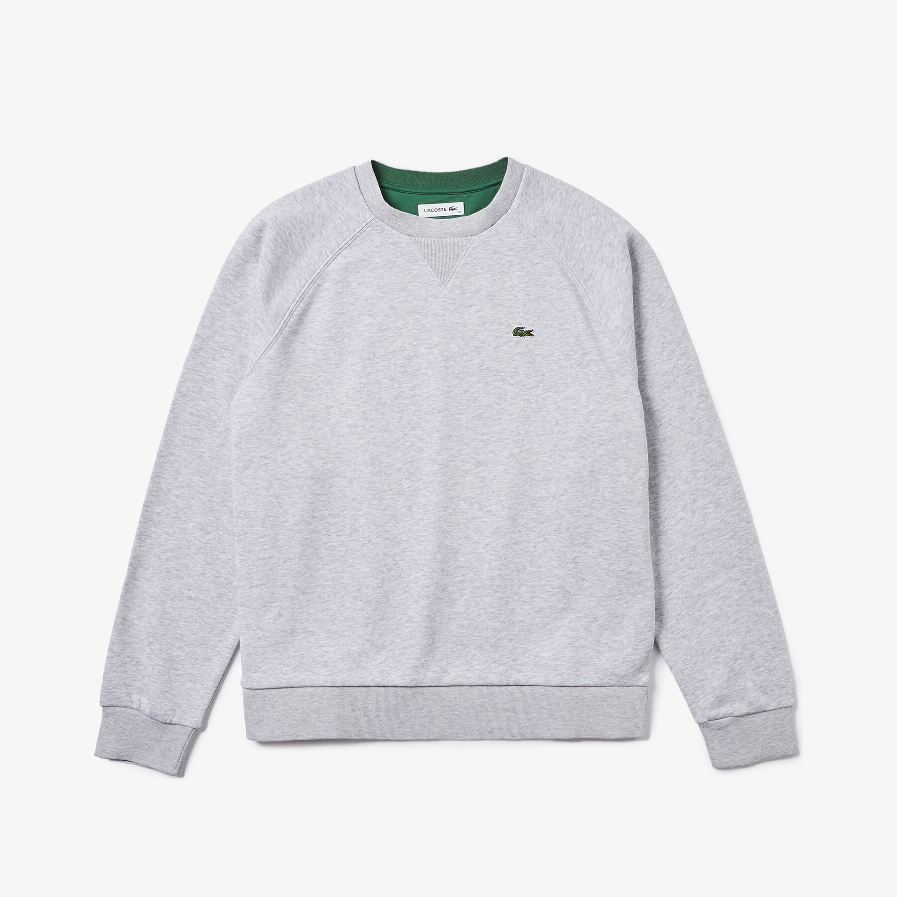 Women’s Classic Crew Neck Fleece Sweatshirt lacoste women s classic crew neck fleece sweatshirt