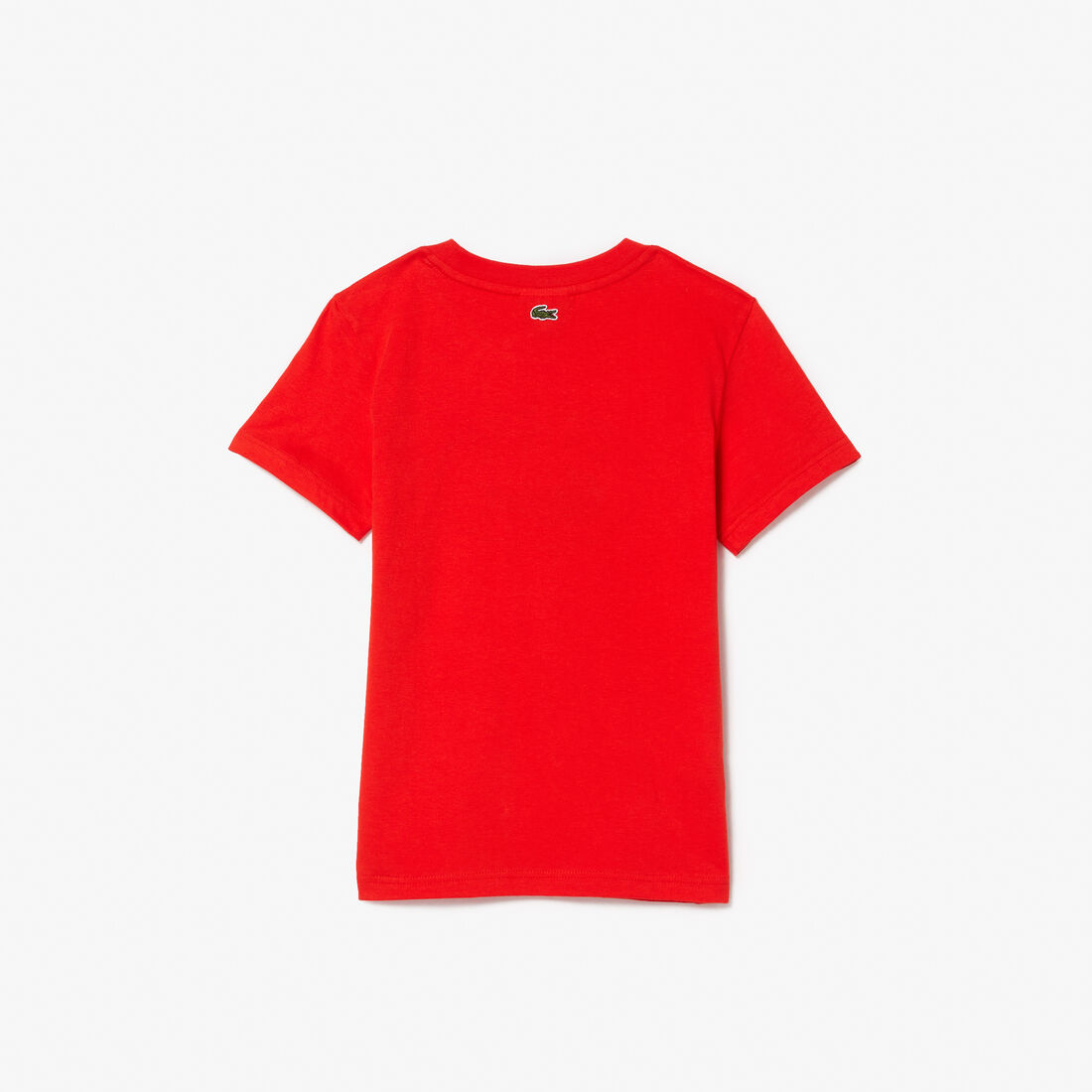 Kids' Lacoste Contrast Branded Cotton Jersey T-shirt Kids' Lacoste Contrast Branded Cotton Jersey T-shirt
