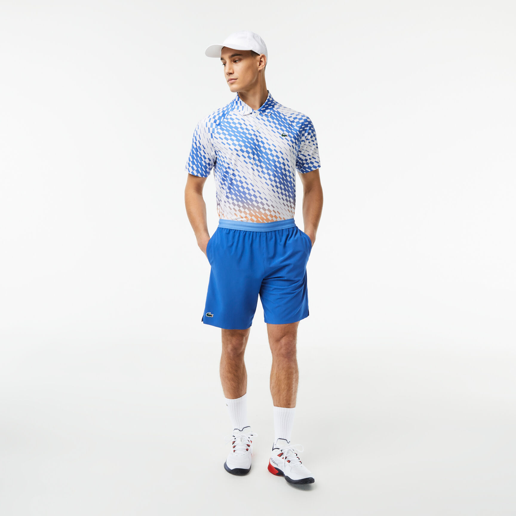 Men's Lacoste Tennis x Novak Djokovic Taffeta Shorts Men's Lacoste Tennis x Novak Djokovic Taffeta Shorts