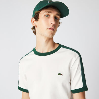 Men's Lacoste Regular Fit Contrast Collar T-shirt
