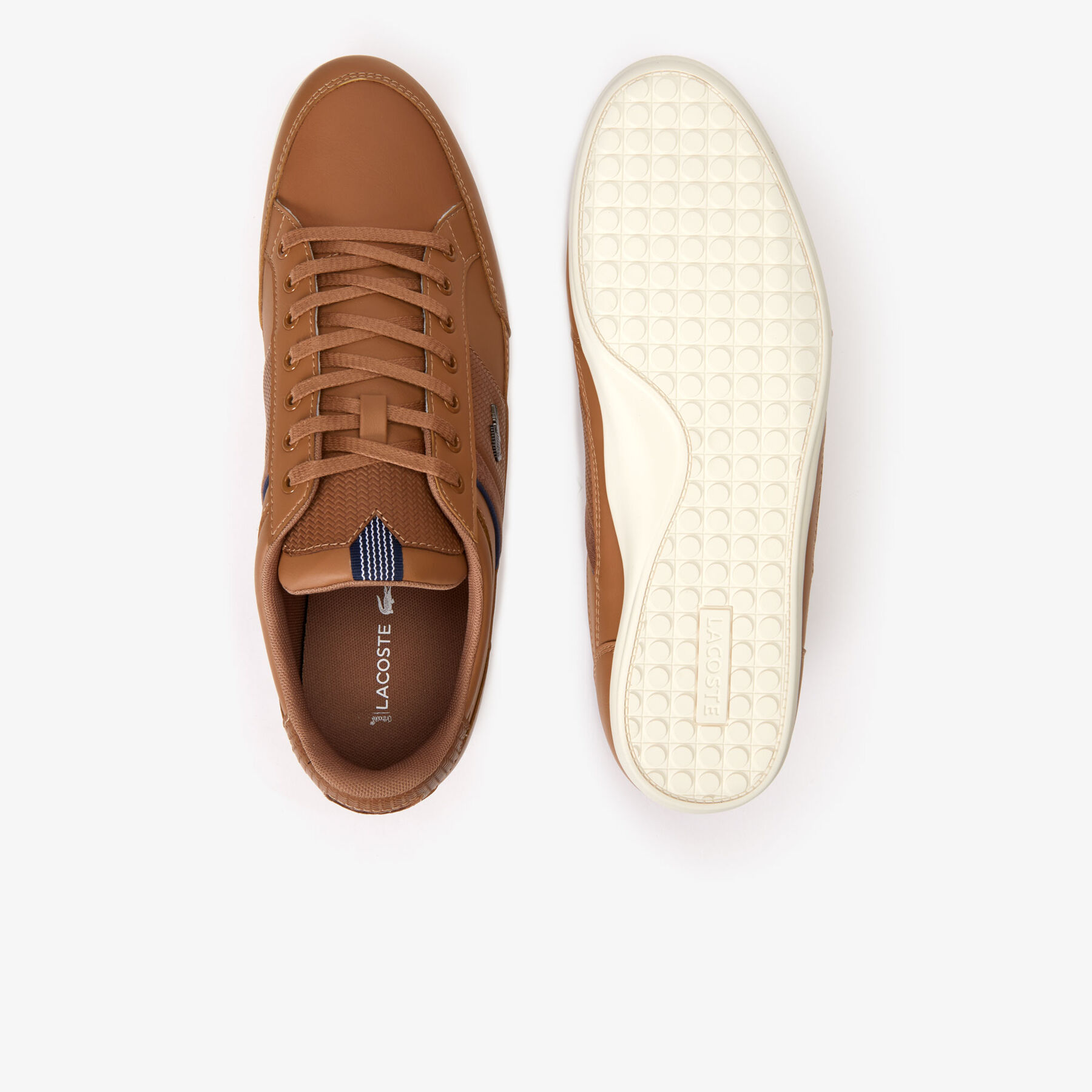 Men's Chaymon Leather and Synthetic Trainers lacoste men s chaymon leather and synthetic trainers