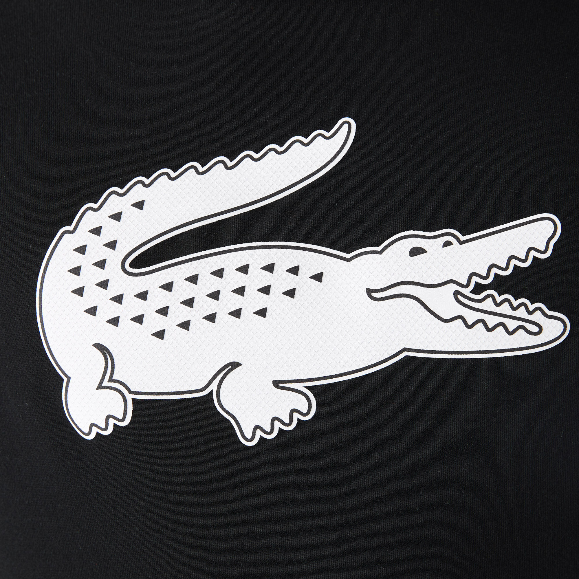 Men's Lacoste SPORT 3D Print Crocodile Breathable Jersey T-shirt Men's Lacoste SPORT 3D Print Crocodile Breathable Jersey T-shirt