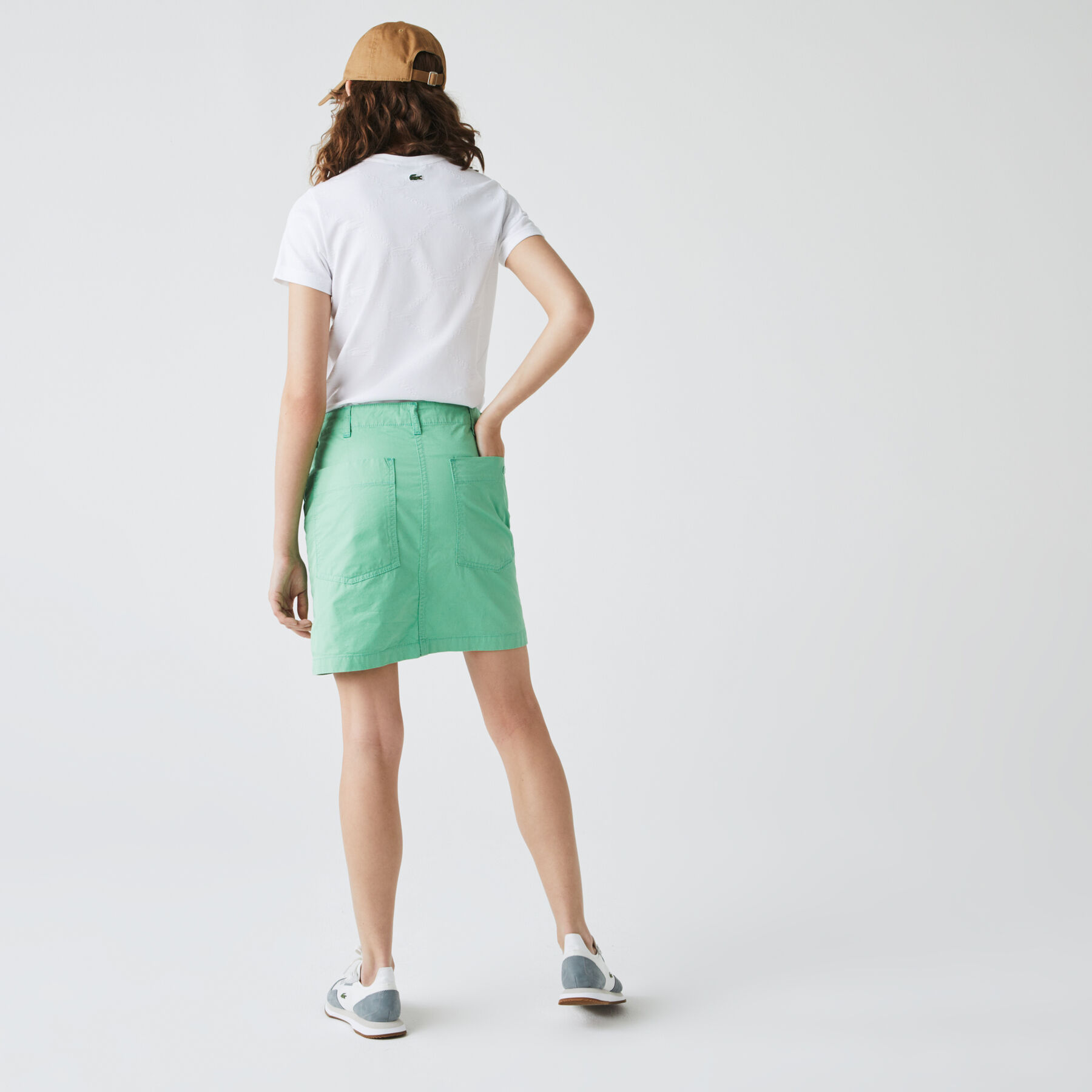 Women’s Lacoste LIVE Crew neck Monogram Patterned T-shirt women s lacoste live crew neck monogram patterned t shirt