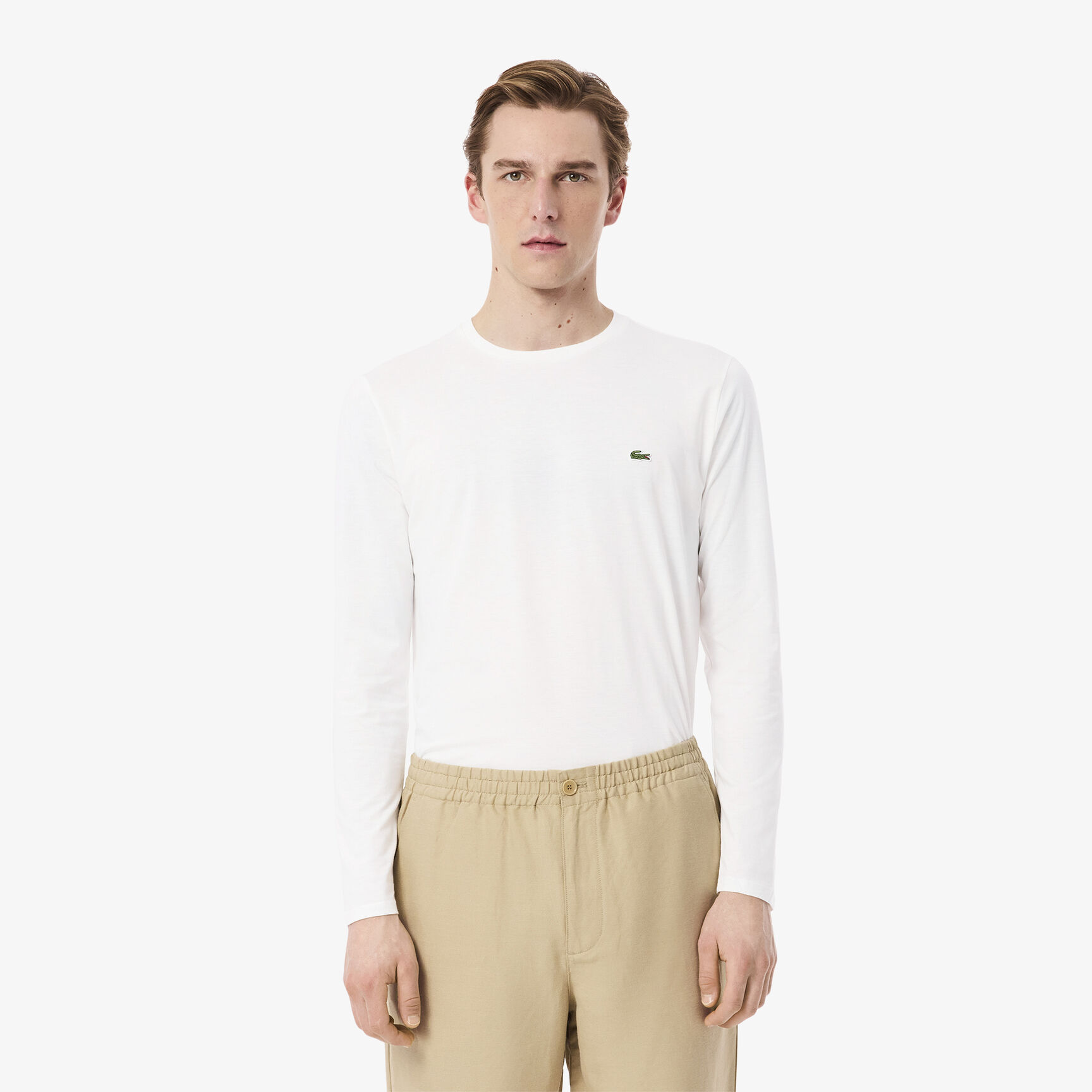 Men's Crew Neck Pima Cotton Jersey T-shirt Men's Crew Neck Pima Cotton Jersey T-shirt