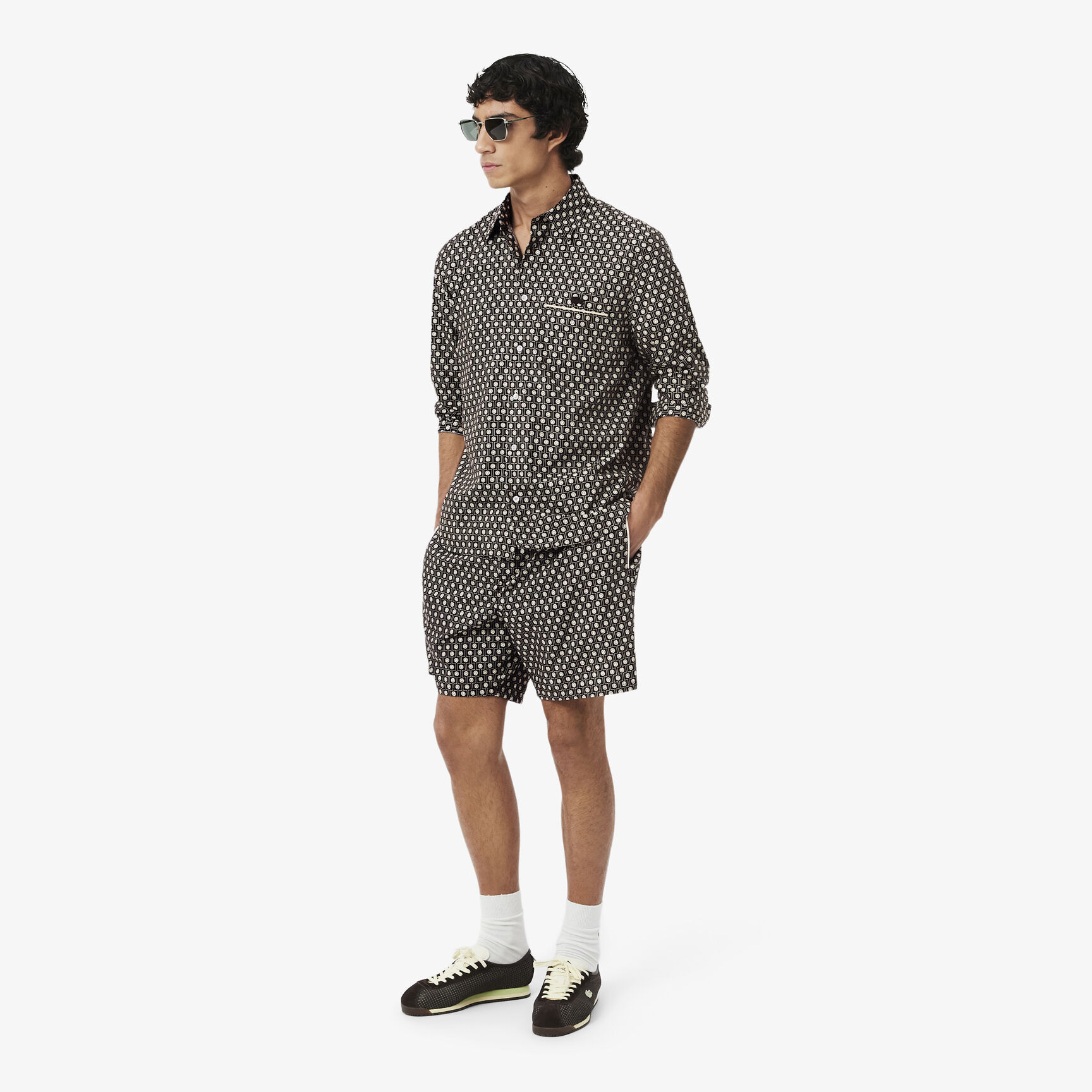 Regular Fit Printed Cotton Shirt Regular Fit Printed Cotton Shirt