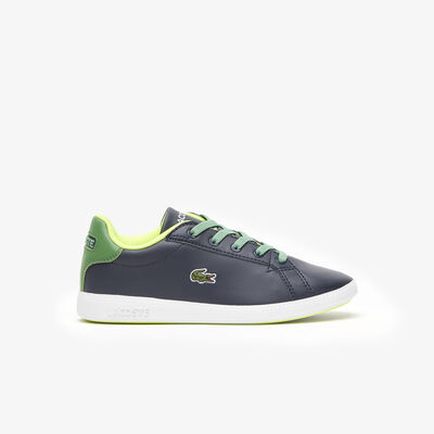 Children's Lacoste Graduate Synthetic Trainers