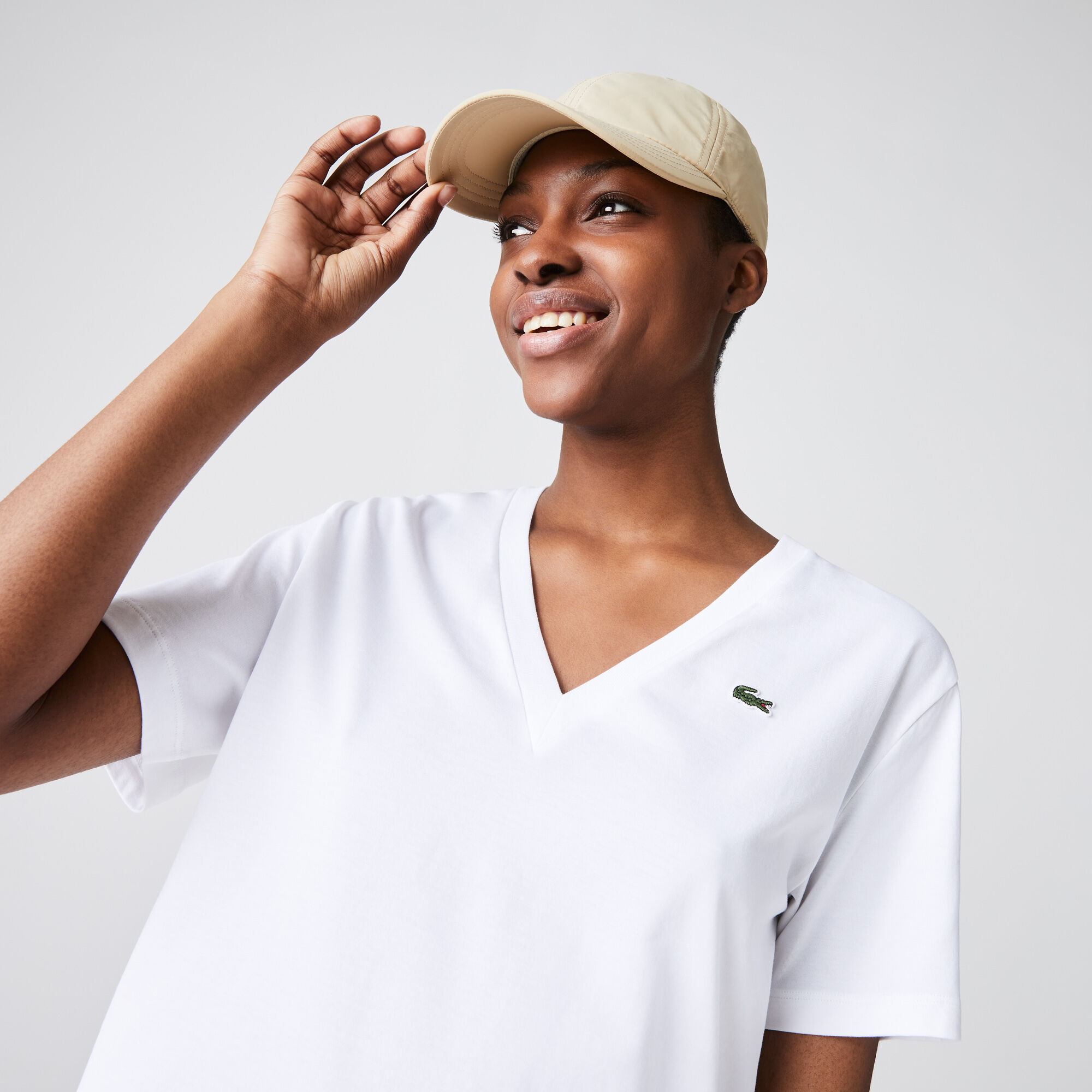 T shirt lacoste femme clearance