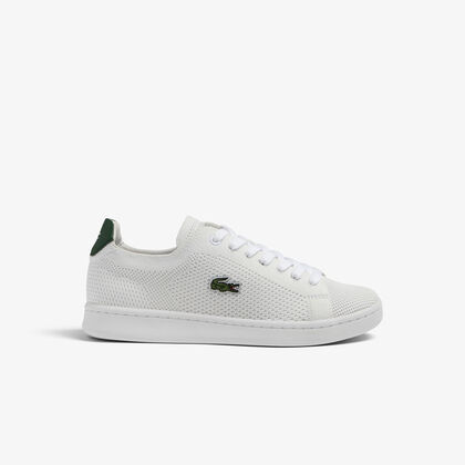 Women's Lacoste Carnaby Piqué Textile Heel Pop Trainers