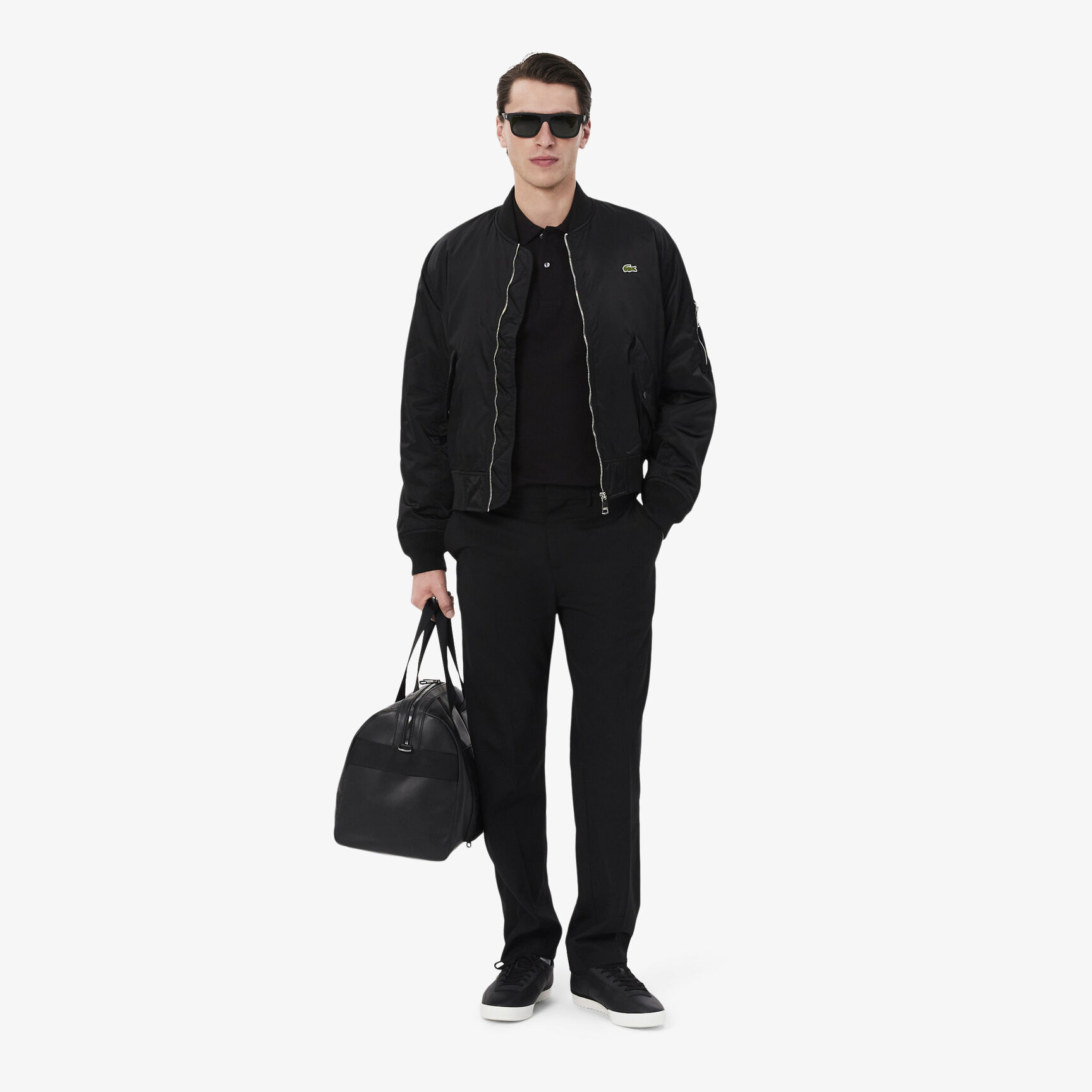 Classic Fit Long Sleeved L.12.12 Polo Shirt Classic Fit Long Sleeved L.12.12 Polo Shirt