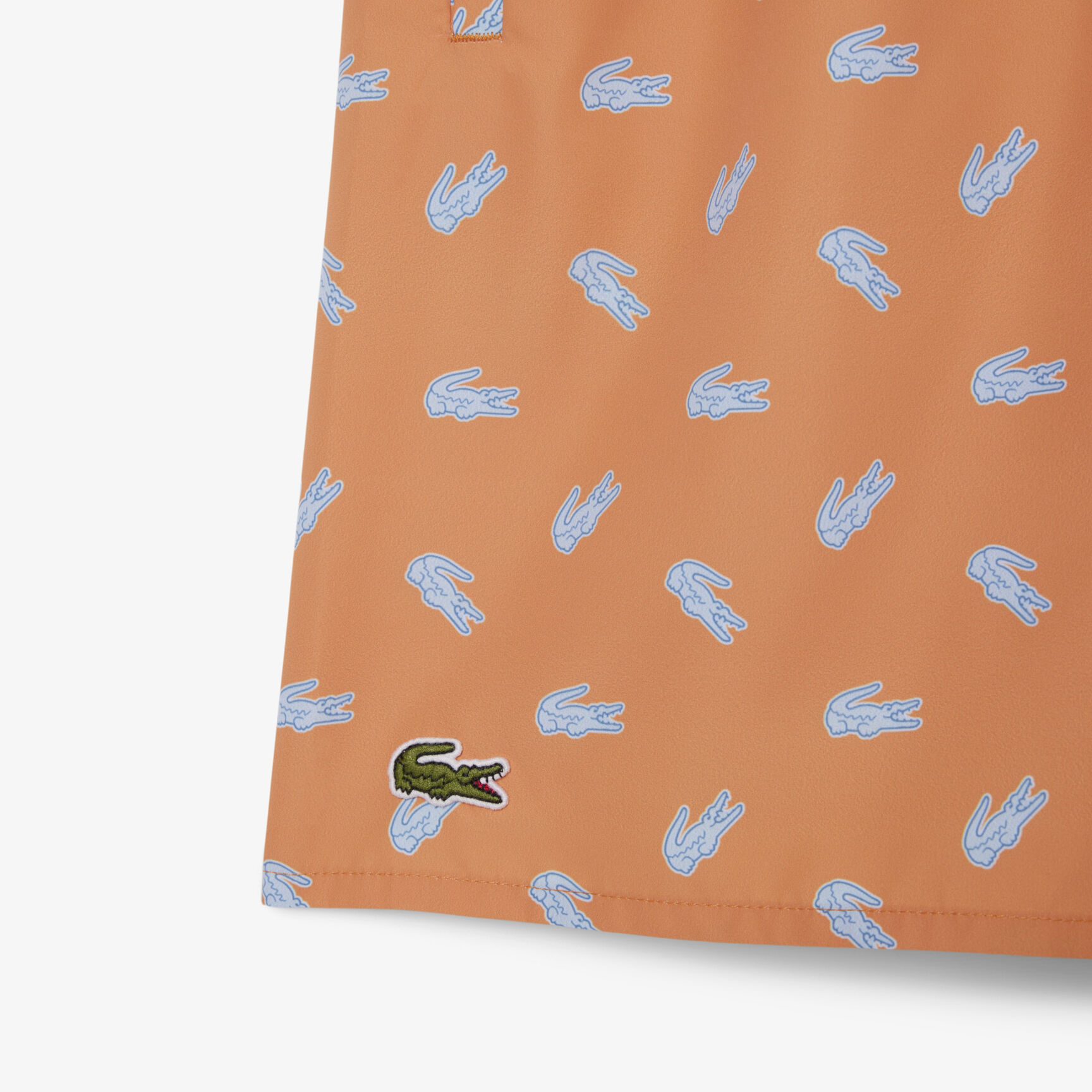 شورت سباحة متوسط ​​الطول بنقشة جلد التمساح