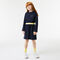 Girls' Lacoste Contrast Waist Cotton Jersey Dress girls lacoste contrast waist cotton jersey dress