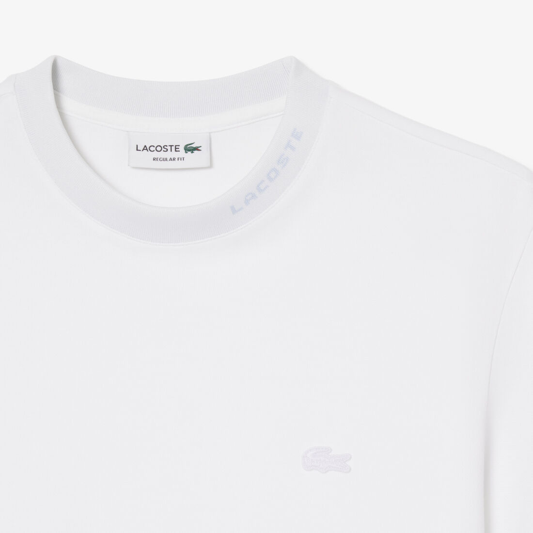 Jacquard Branded Pique Commuter T-shirt lacoste jacquard branded pique commuter t shirt