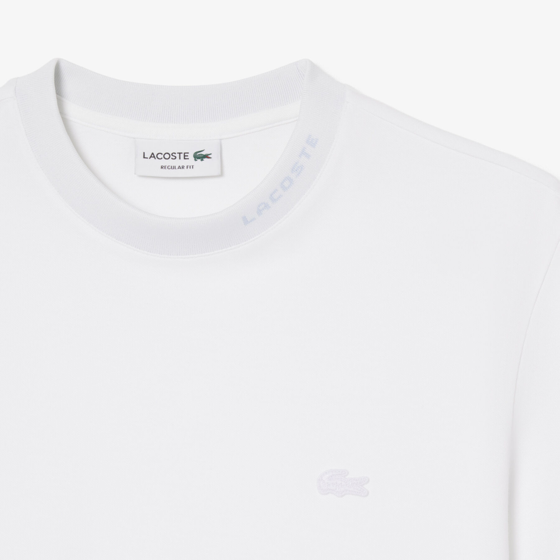 Jacquard Branded Pique Commuter T-shirt lacoste jacquard branded pique commuter t shirt