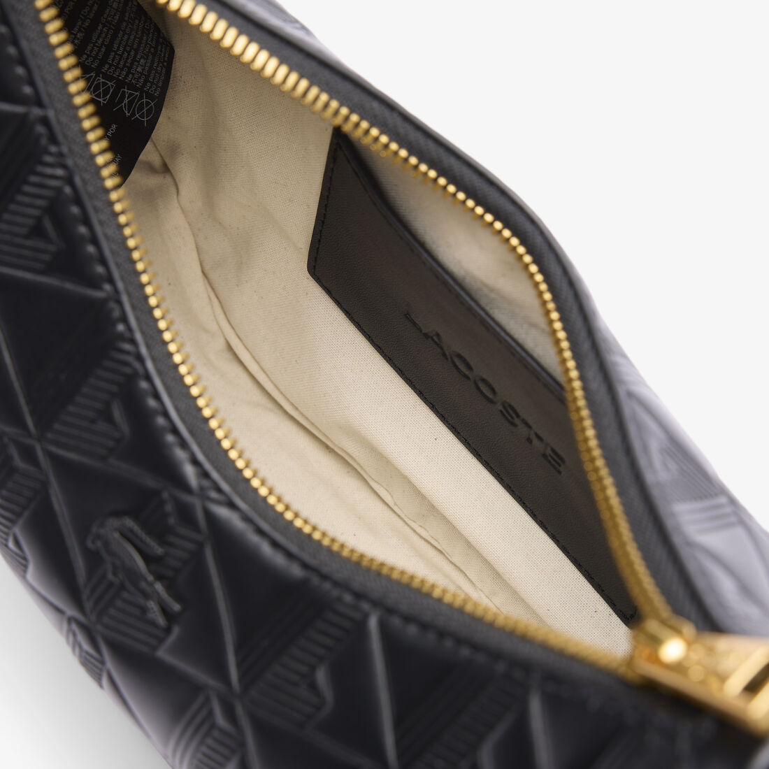 محفظة ماهيكي الجلدية المنقوشة على شكل نصف قمر محفظة ماهيكي الجلدية المنقوشة على شكل نصف قمر