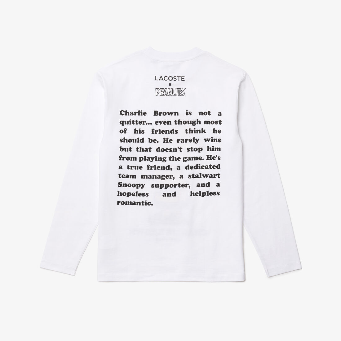 تيشيرت رجالي من القطن العضوي من مجموعة Lacoste x Peanuts تيشيرت رجالي من القطن العضوي من مجموعة Lacoste x Peanuts