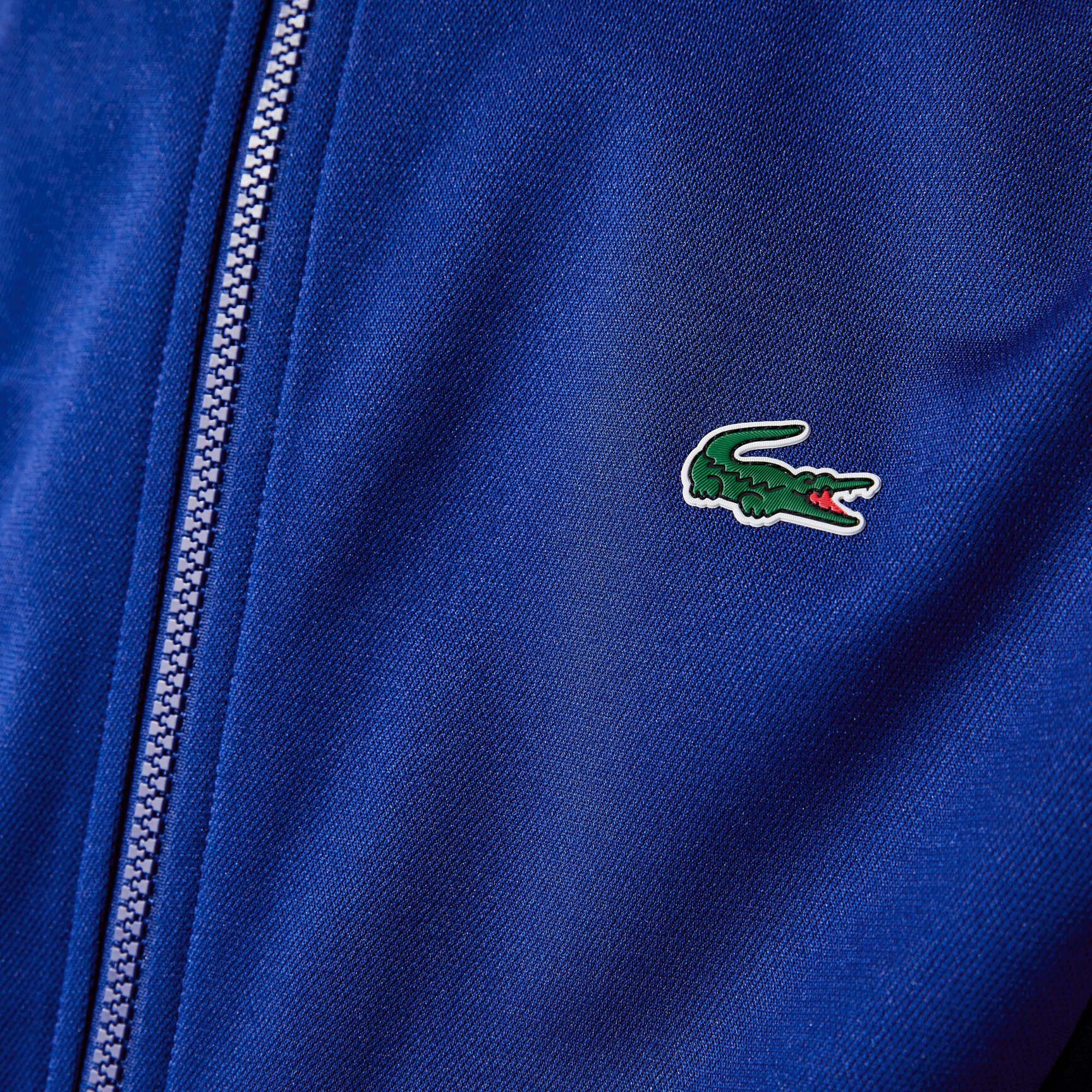 كنزة من مجموعة Lacoste SPORT ثنائية اللون مقاومة من بيكيه للرجال كنزة من مجموعة Lacoste SPORT ثنائية اللون مقاومة من بيكيه للرجال