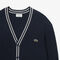Cotton and Wool Cardigan lacoste cotton and wool cardigan