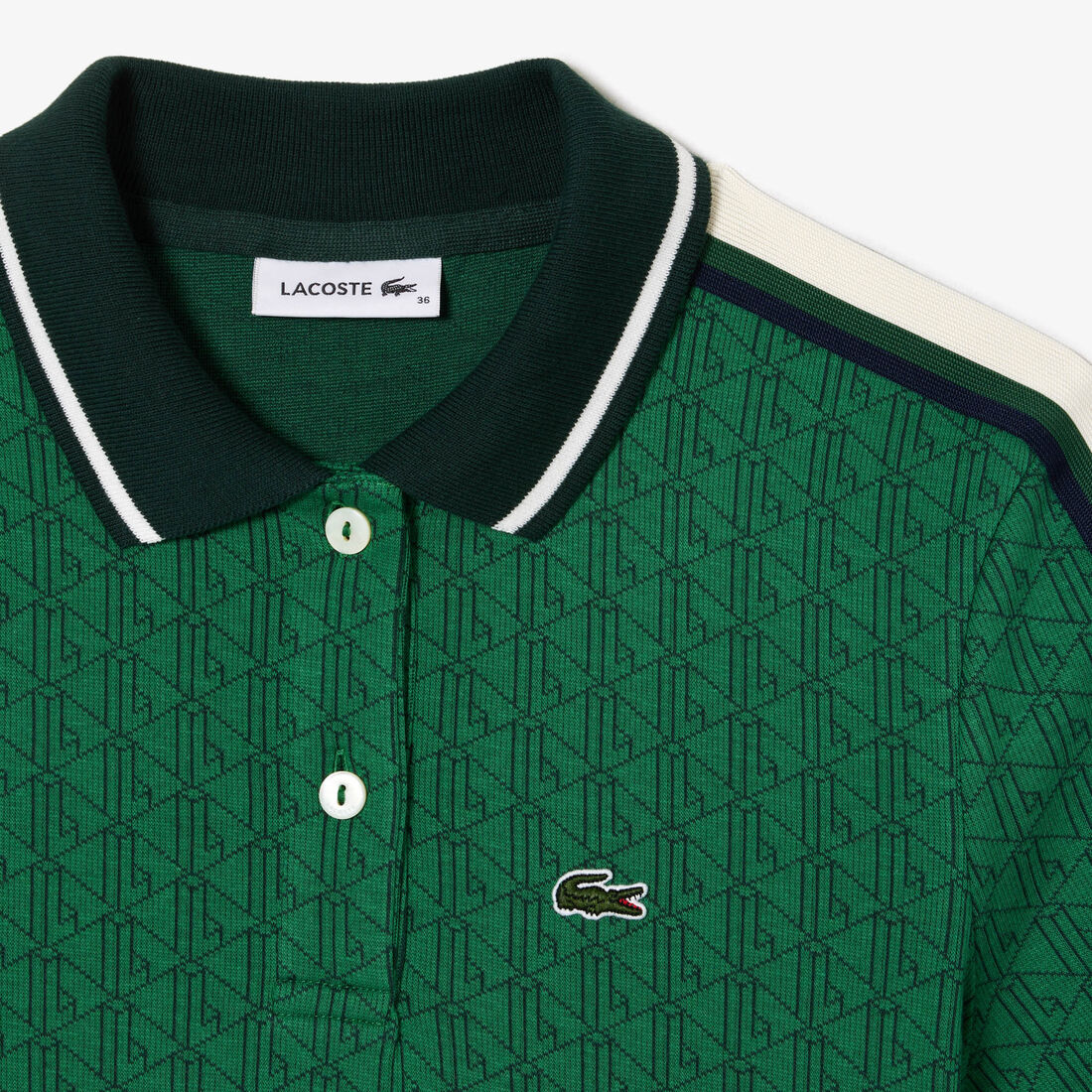 معطف ترنش لاكوست بقصّة فضفاضة للنساء معطف ترنش لاكوست بقصّة فضفاضة للنساء