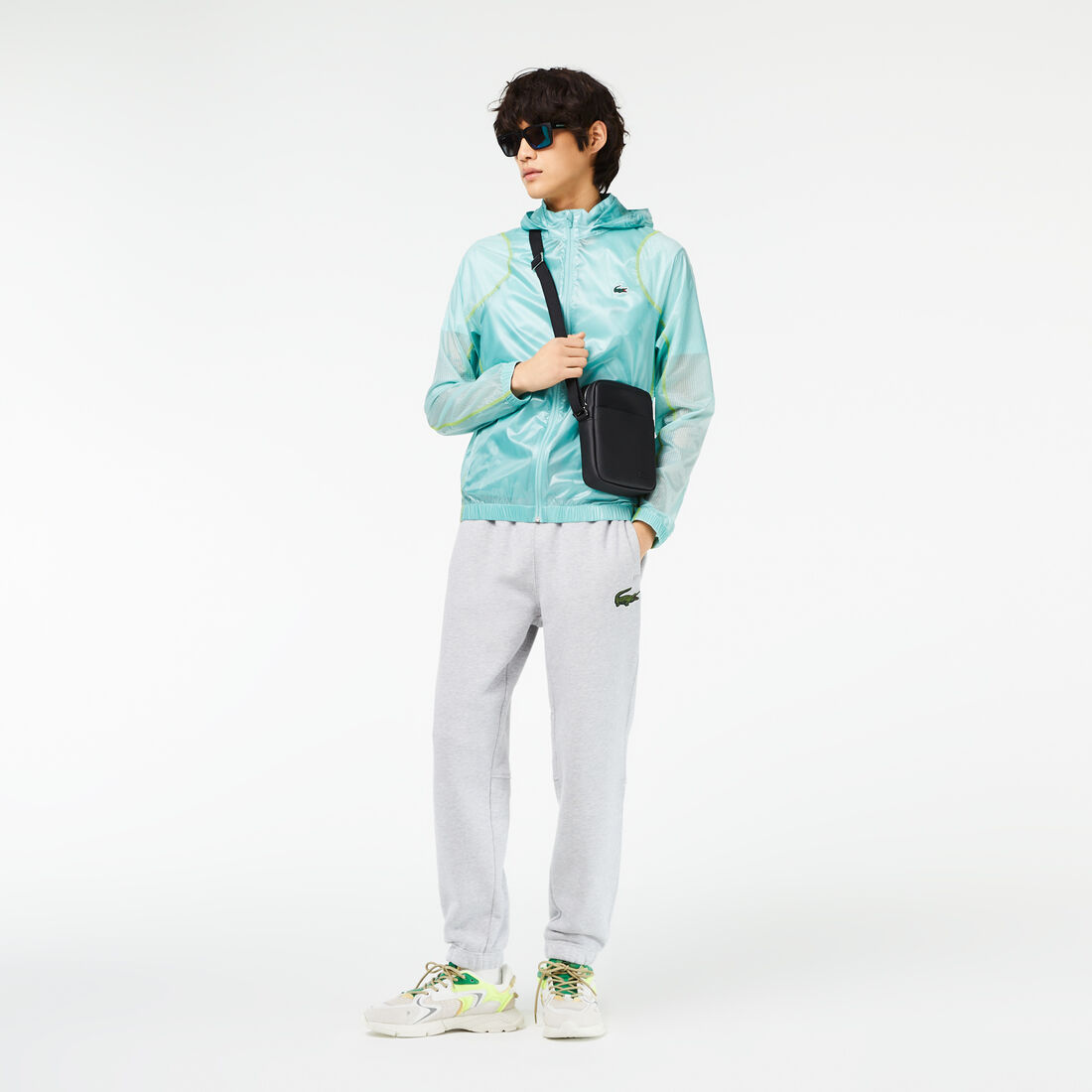 Men's Classic Petit Piqué Vertical Zip Bag Men's Classic Petit Piqué Vertical Zip Bag