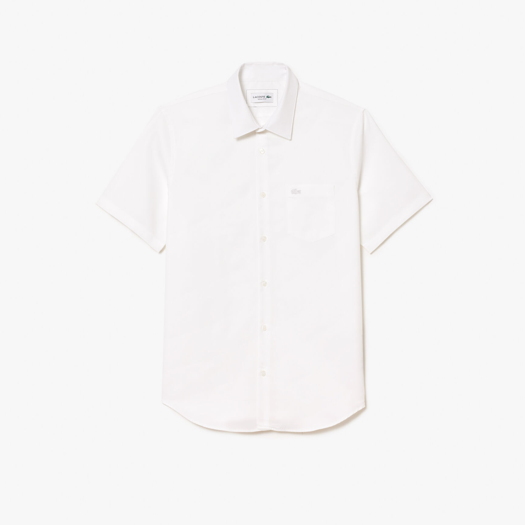 Regular Fit Short Sleeved Cotton Shirt