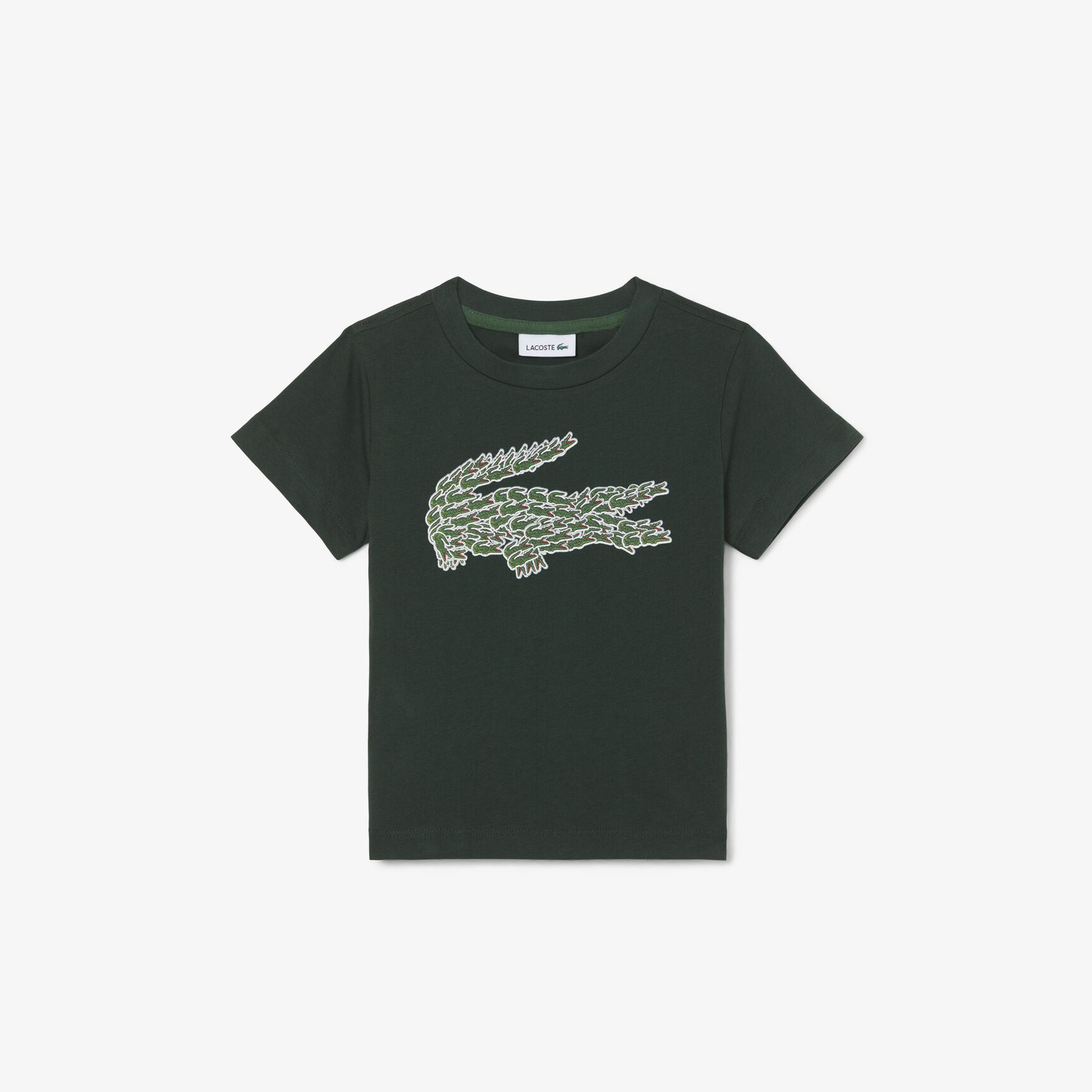 Crocodile Print Cotton T-shirt Crocodile Print Cotton T-shirt