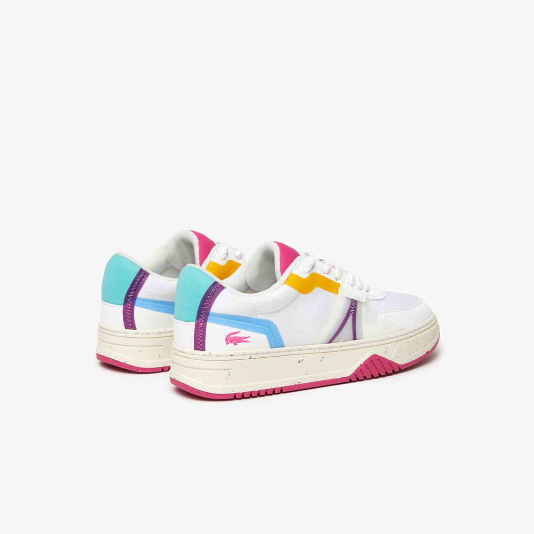 سنيكرز لاكوست L001 قماش وخامات صناعية صديقة للبيئة للنساء سنيكرز لاكوست L001 قماش وخامات صناعية صديقة للبيئة للنساء