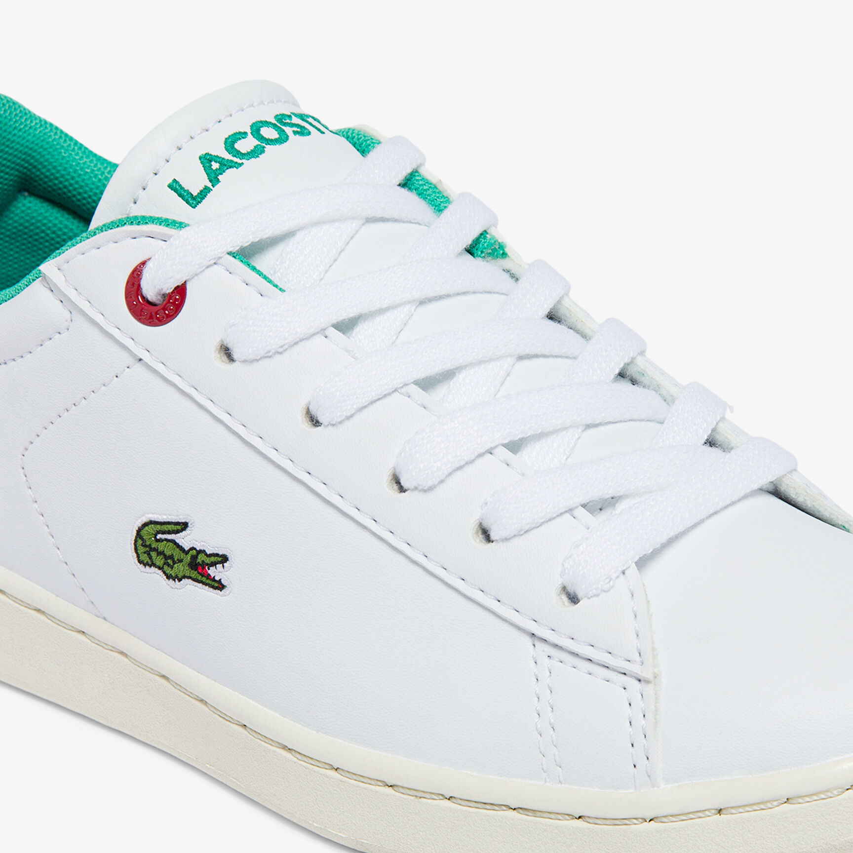 سنيكرز كارنابي من خامات صناعية بنعل بلون مغاير للأطفال سنيكرز كارنابي من خامات صناعية بنعل بلون مغاير للأطفال