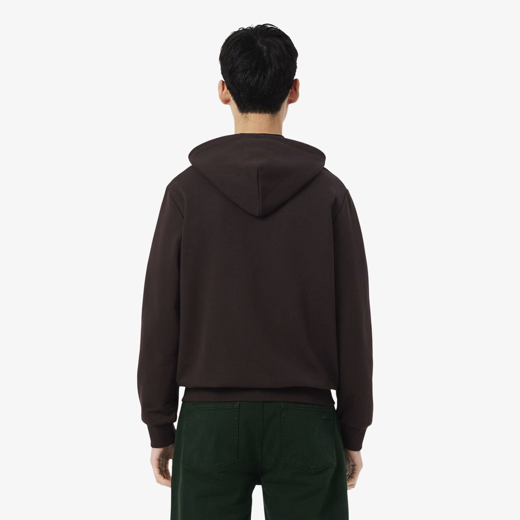 Classic Fit Zipped Fleece Sweatshirt Classic Fit Zipped Fleece Sweatshirt