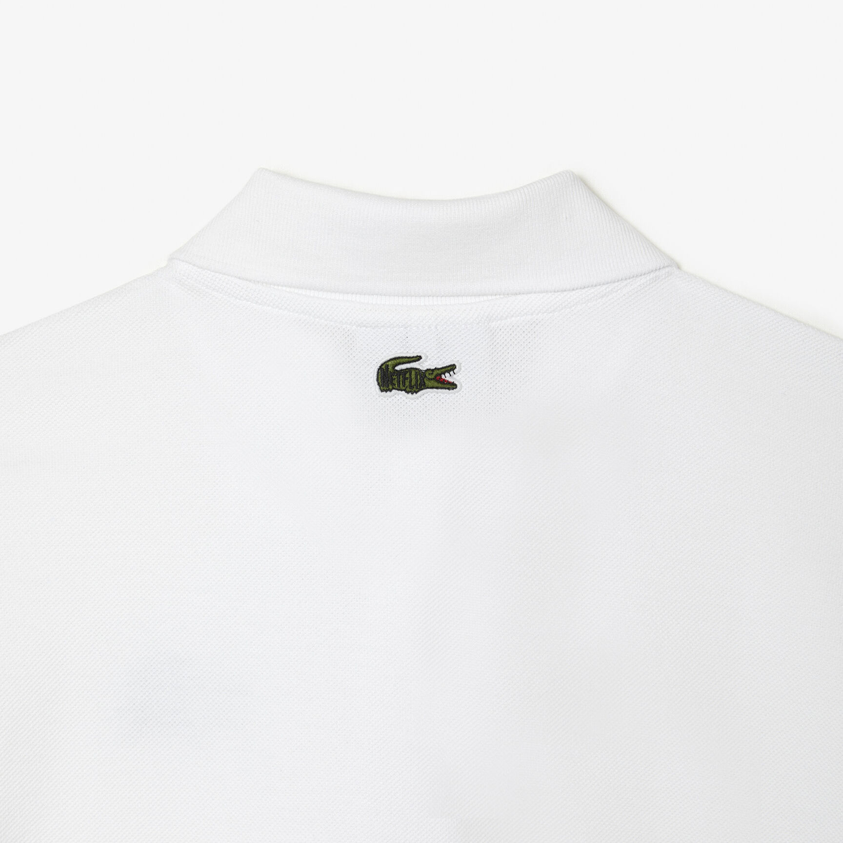 Women's Lacoste x Netflix Crocodile Show Print Polo Shirt