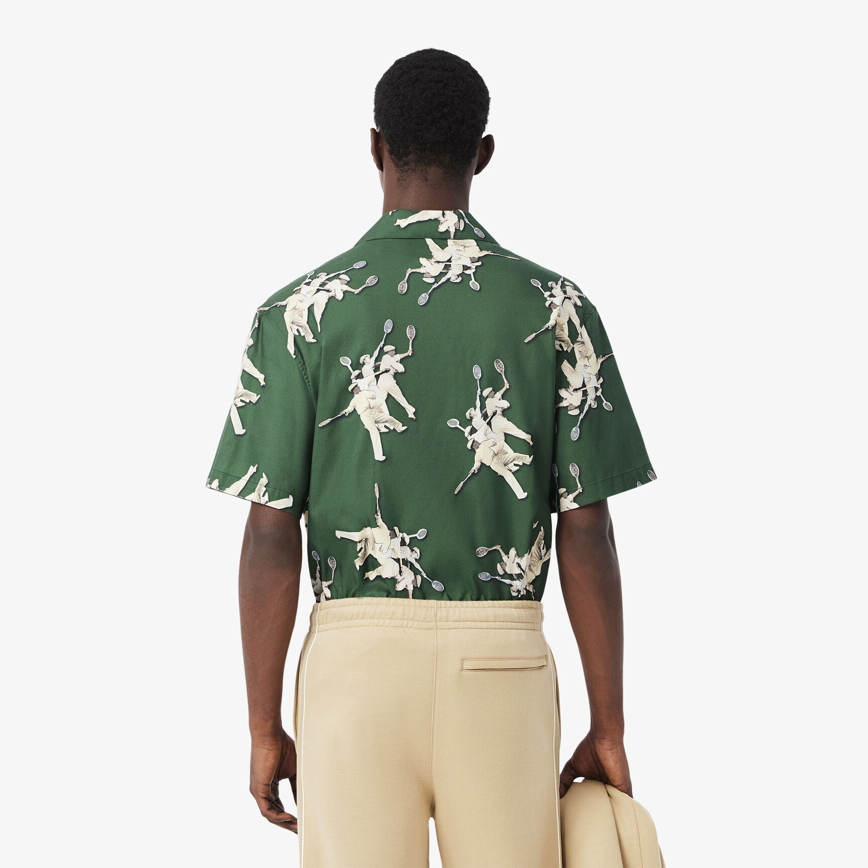 Relaxed Fit Rene Lacoste Print Shirt Relaxed Fit Rene Lacoste Print Shirt
