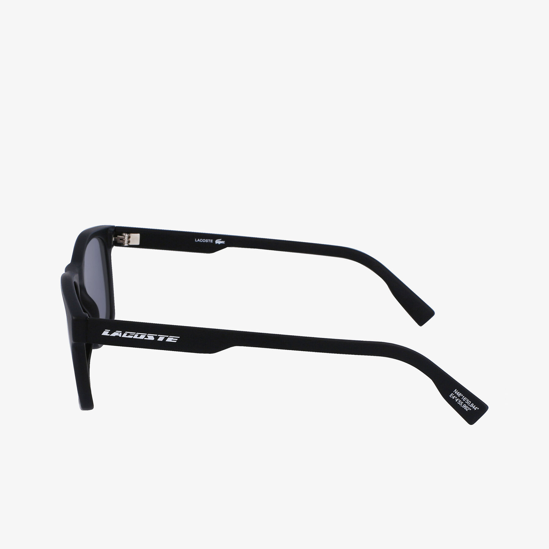 lacoste men s modified rectangular sunglasses