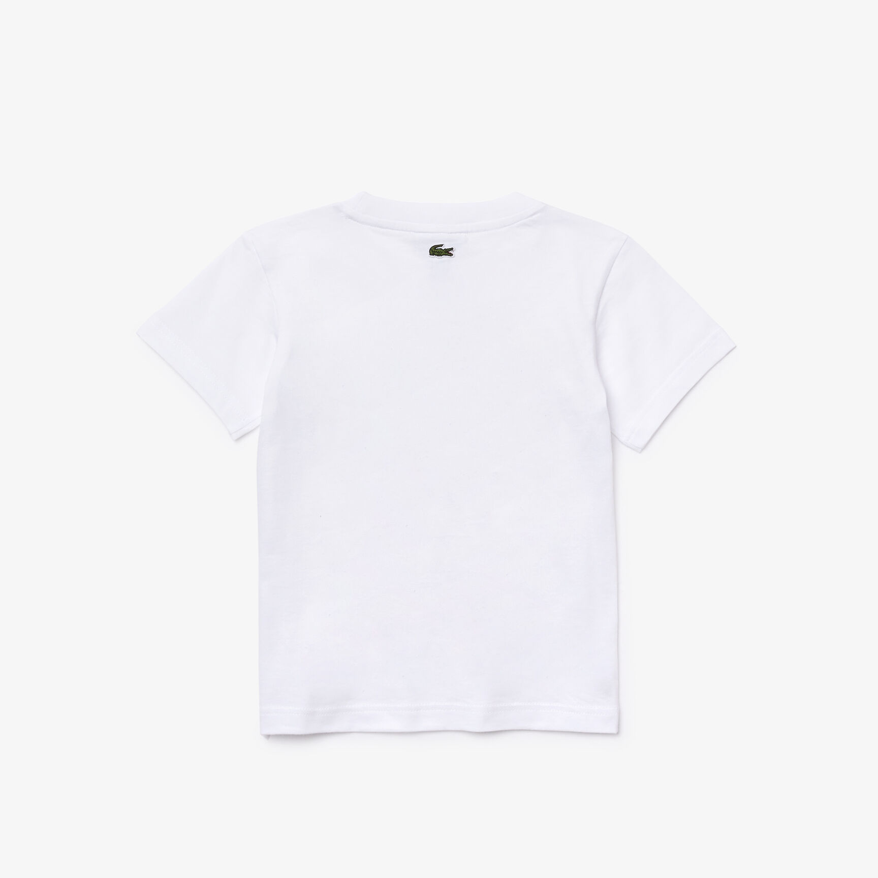 تي شيرت قطني للأولاد بفتحة رقبة مستديرة وتصميم ظريف