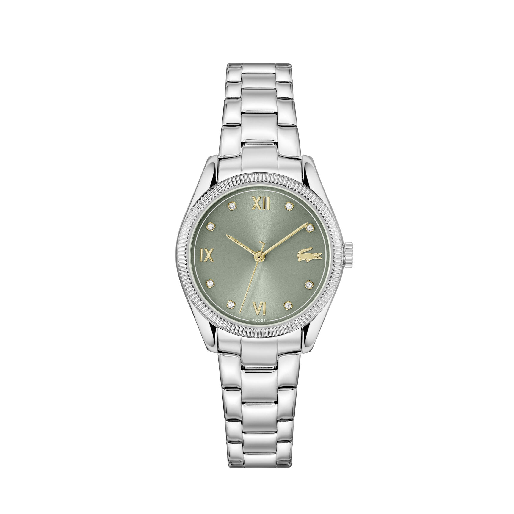 ساعة لاكوست باريسيان بسوار معدني ساعة لاكوست باريسيان بسوار معدني