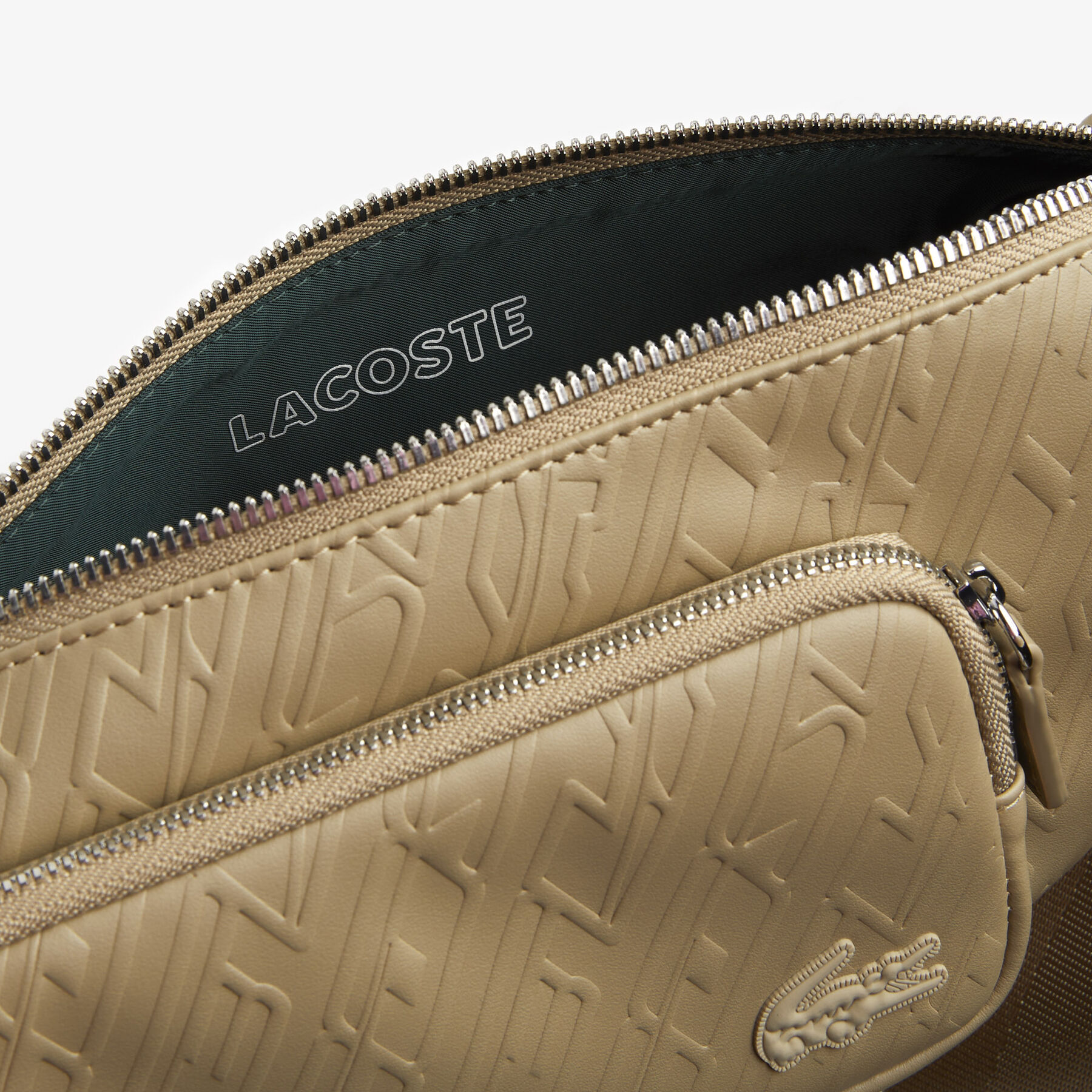 Unisex Lacoste Logo Print Shoulder Bag unisex lacoste logo print shoulder bag
