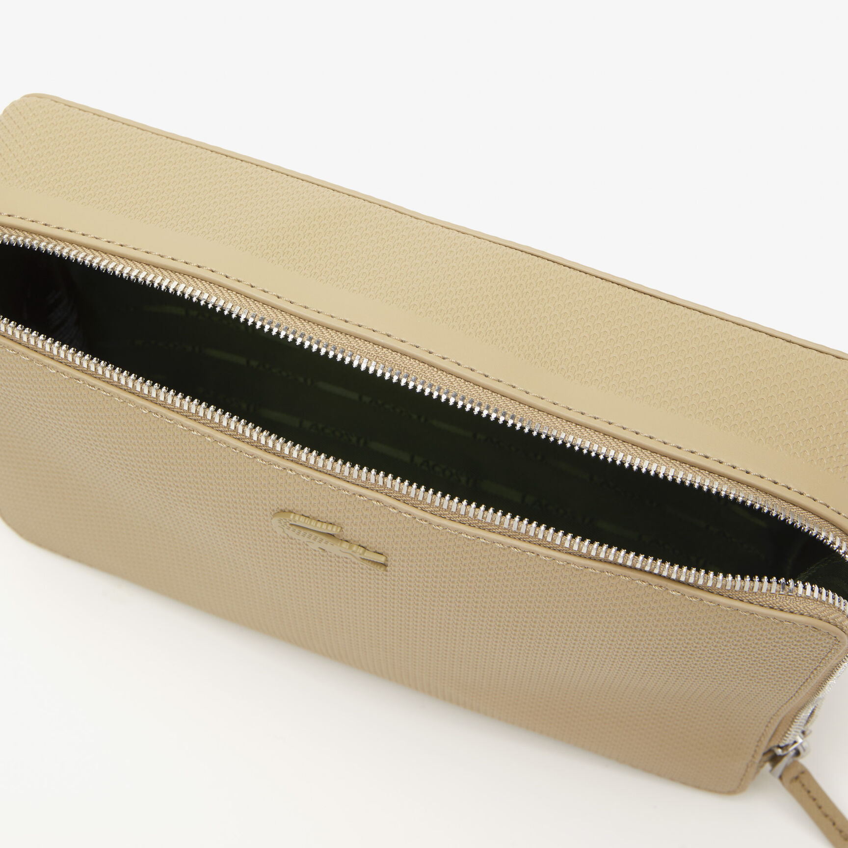 حقيبة كروس شانتاكو من الجلد غير اللامع بسحاب للجنسين حقيبة كروس شانتاكو من الجلد غير اللامع بسحاب للجنسين