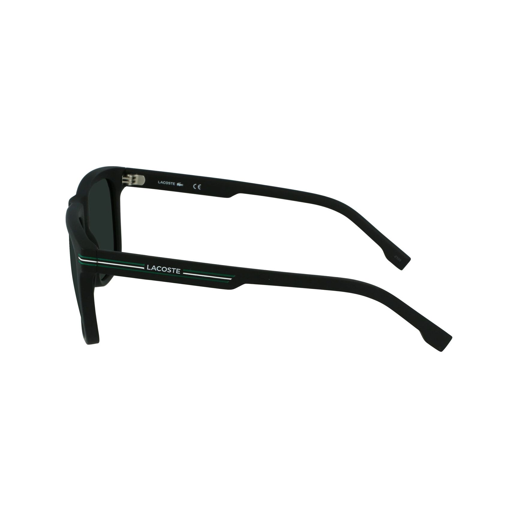Men&rsquo;s Lacoste Plastic Lines Rectangular Sunglasses