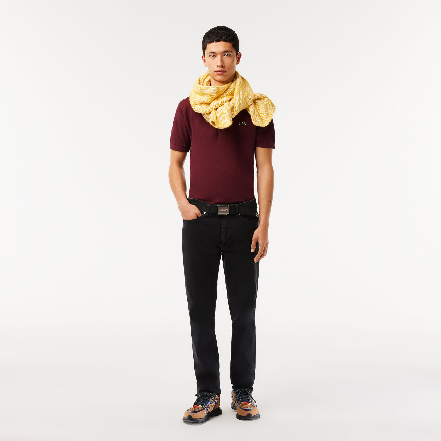 Classic Fit L.12.12 Marl Polo Shirt