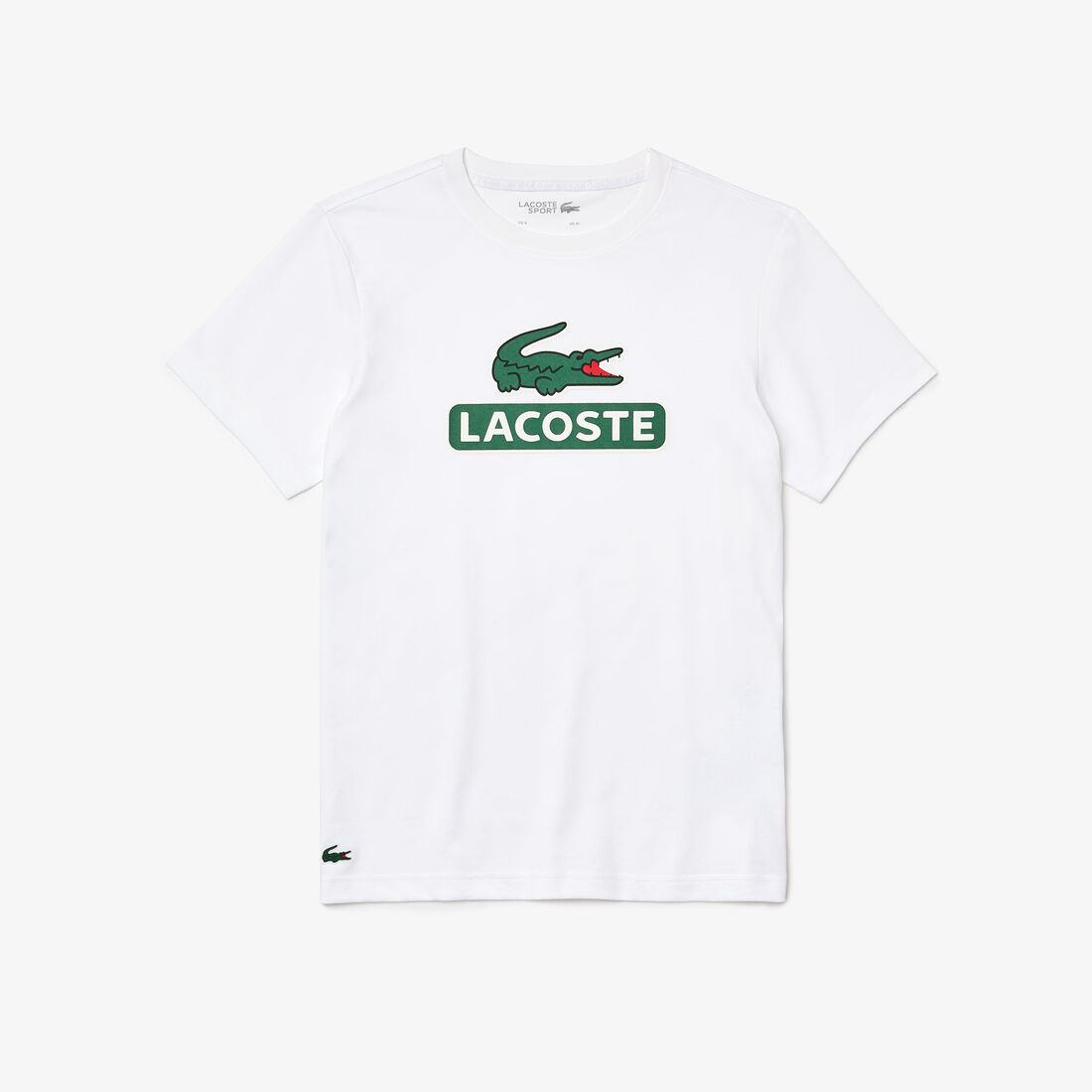 Men's Lacoste SPORT Print Logo Breathable T-shirt Men's Lacoste SPORT Print Logo Breathable T-shirt
