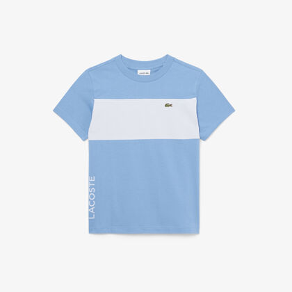 تيشيرت قطني بألوان متداخلة