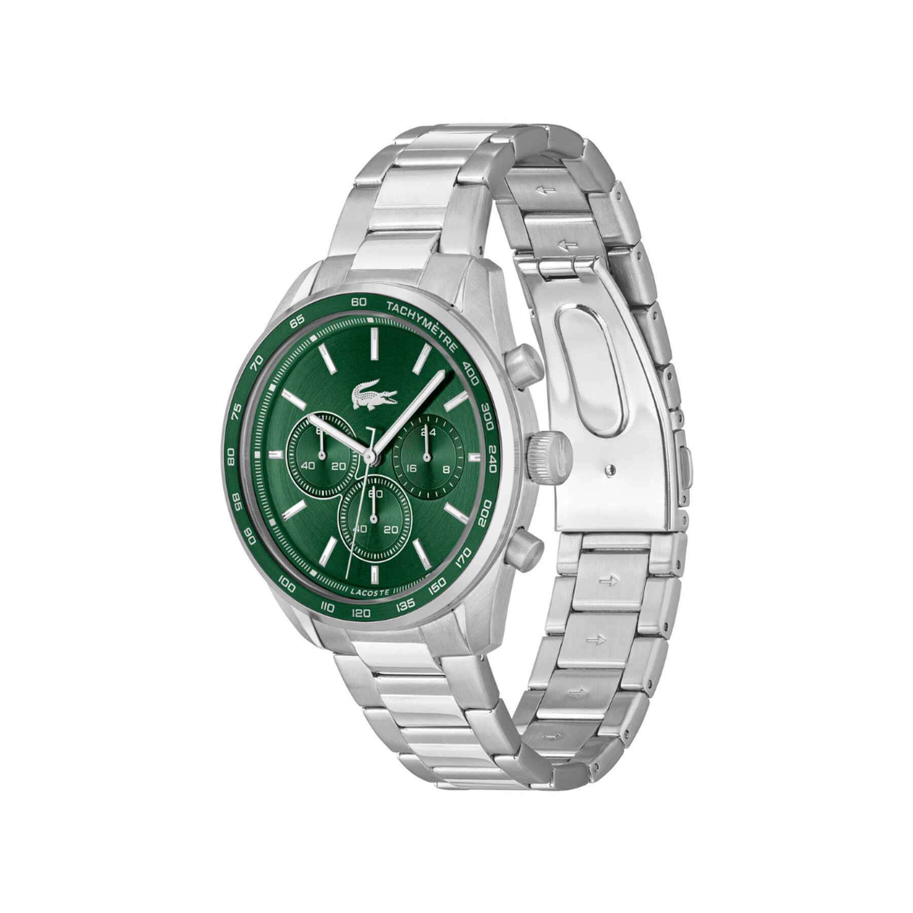 lacoste men metal watch