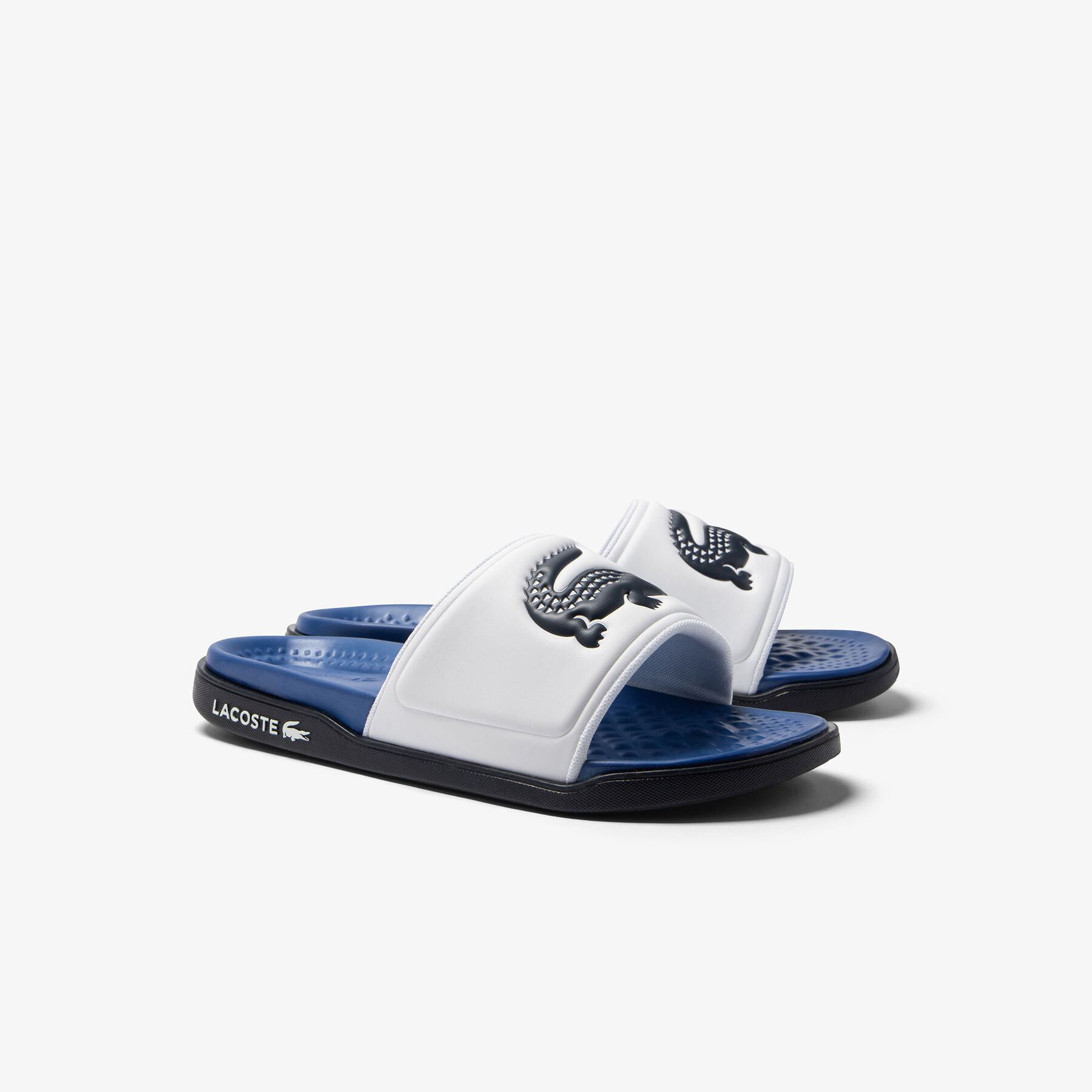 Men's Lacoste Croco Dualiste Synthetic Slides men s lacoste croco dualiste synthetic slides