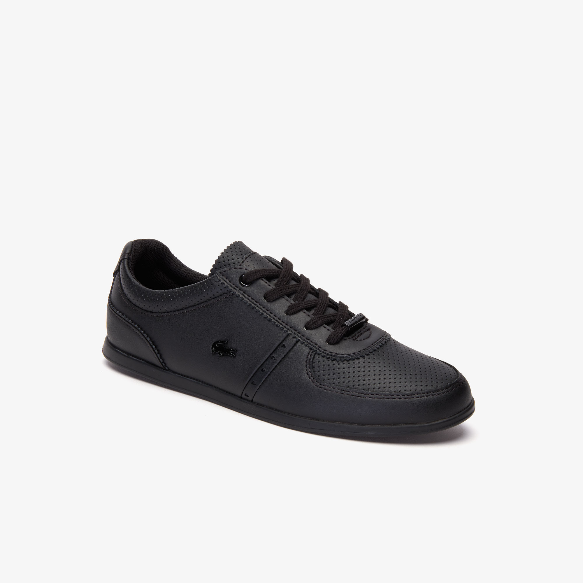 Lacoste women's rey lace leather sneakers best sale