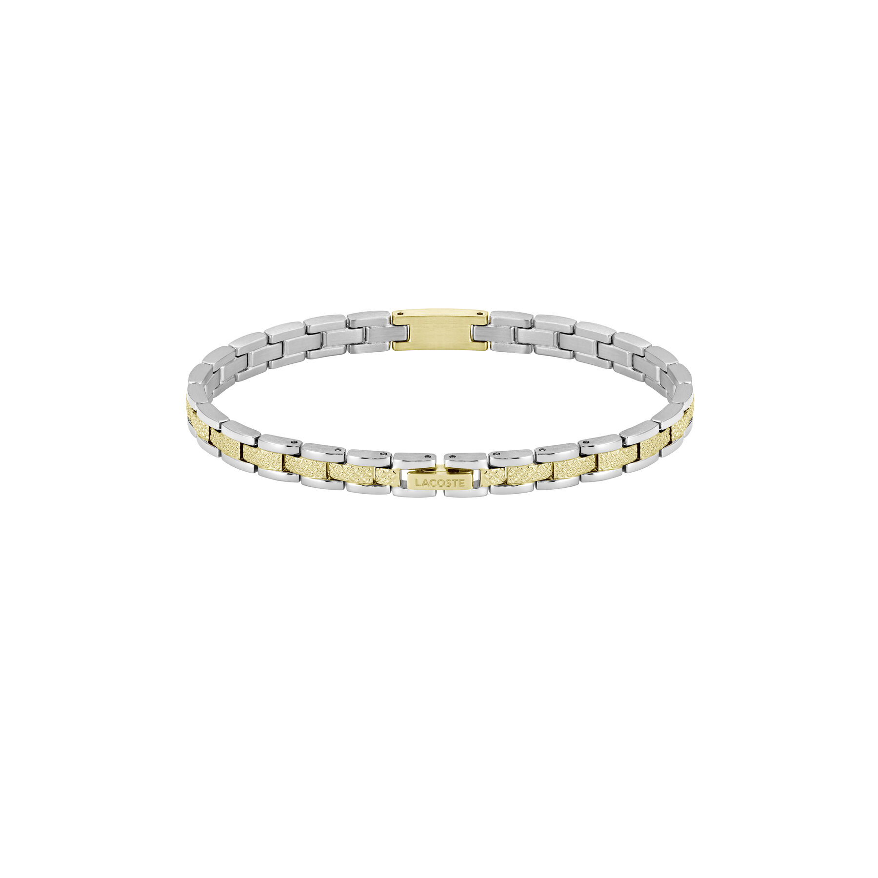 lacoste two tone metropole bracelet