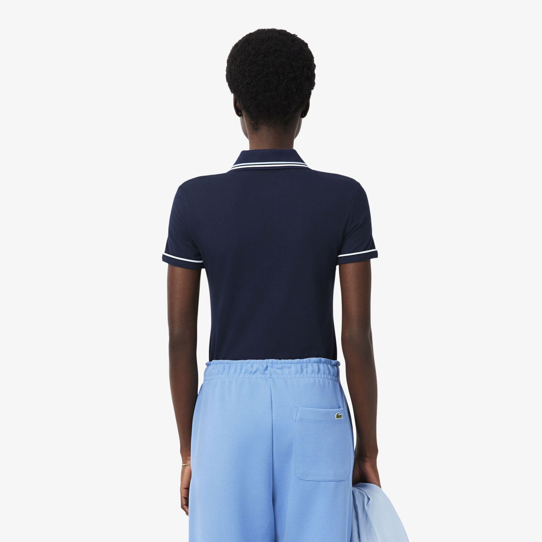 L.12.D Slim Fit Trim Detail Polo Shirt lacoste l 12 d slim fit trim detail polo shirt